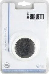 Tarpinė ir filtro plokštelė Bialetti nerūdijančio plieno 4 puodelių mokai