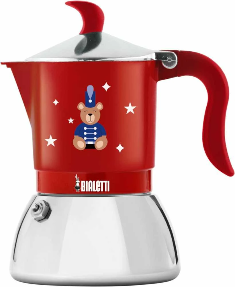 Bialetti Fiammetta moka kavinukas su meškučio dekoru