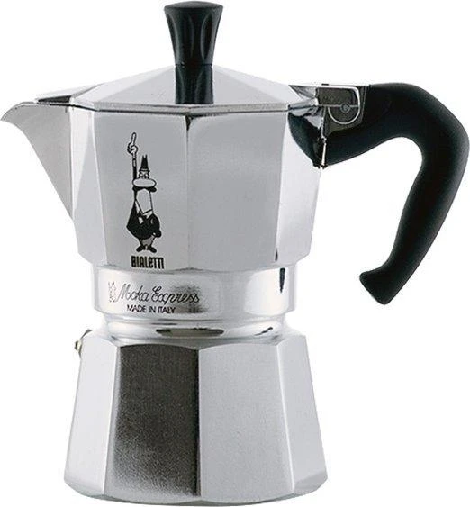 Kavos Aparatas - Bialetti Moka Express 0.2L Aliuminis Juodas