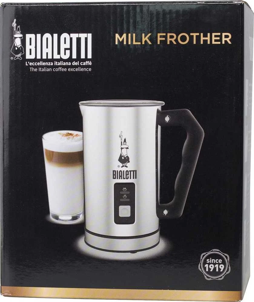 Bialetti MK01 Automatinis pieno putų plaktuvas, Nerūdijančiojo plieno