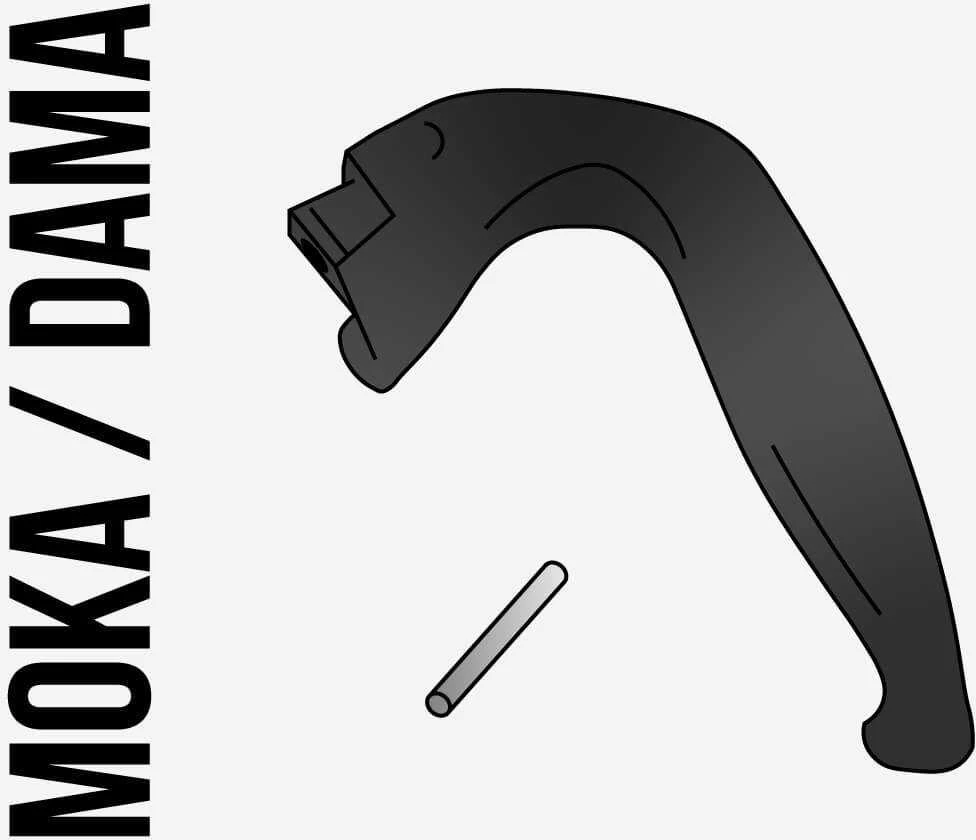 Rankena Bialetti indukciniams mokos puodams (6 puodeliams)