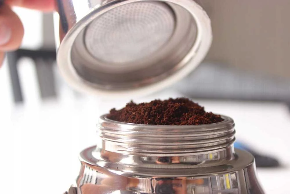 Bialetti - 3 sandarikliai + sietelis 12tz Aliuminio kavos aparatams
