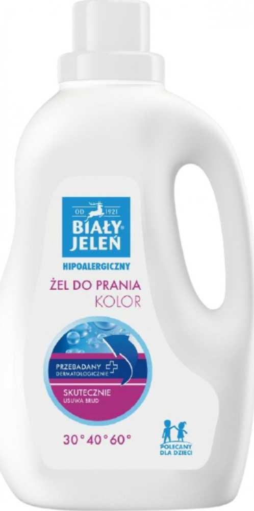 Biay Jelen Baltas Jeleń Hipoalerginis prausimosi gelis Spalva 1,5L (BJŃ000051)