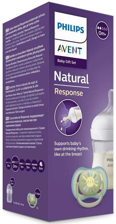 Bibi Swiss Philips Avent Natural Response naujagimio dovanų rinkinys SCD837/10