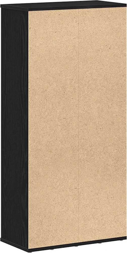 Knygų lentyna, juodo ąžuolo spalvos, 50x25x104 cm, inžinerinė mediena