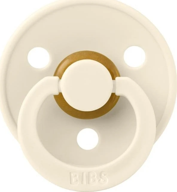 BIBS čiulptukų rinkinys 2 dydis (6 - 18 mėn.) Symmetrical Ivory / Blush