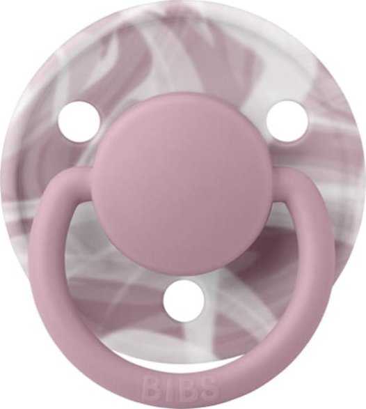 Čiulptukas Bibs De Lux Heather Baltas 1010294, 0-36 mėn, 1 vnt.