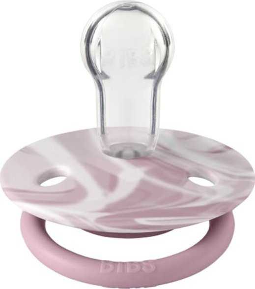Čiulptukas Bibs De Lux Heather Baltas 1010294, 0-36 mėn, 1 vnt.