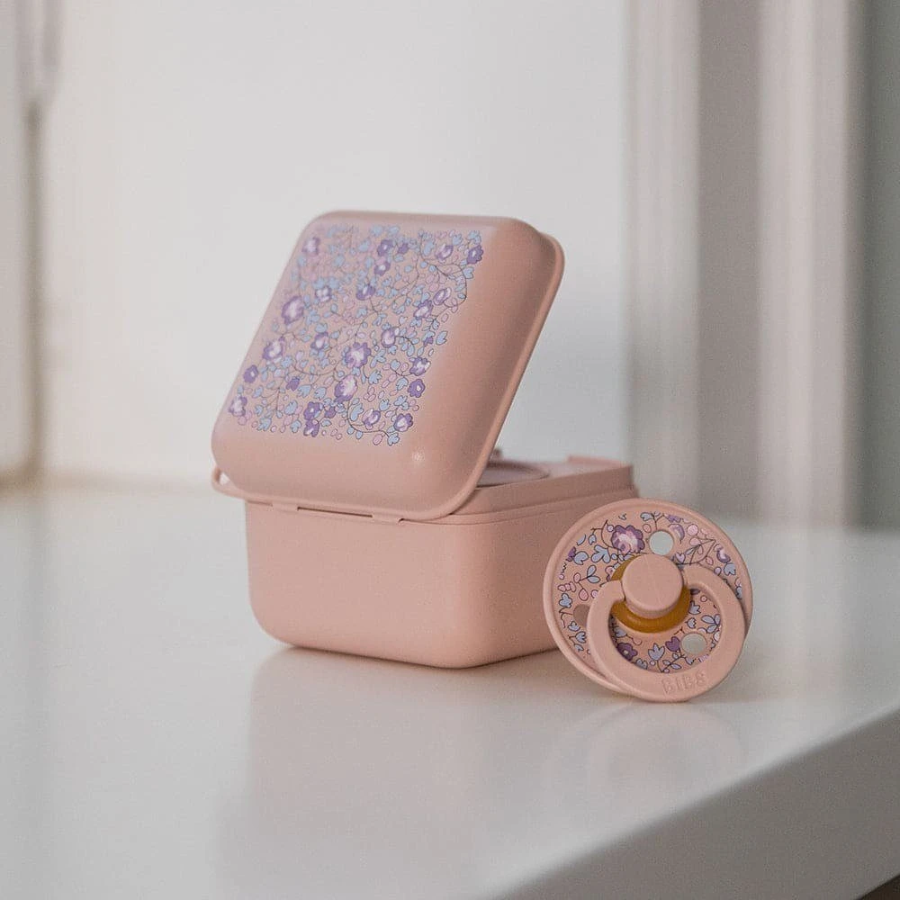 BIBS čiulptukų rinkinys 2 dydis (6 - 18 mėn.) Liberty Eloise Blush Mix