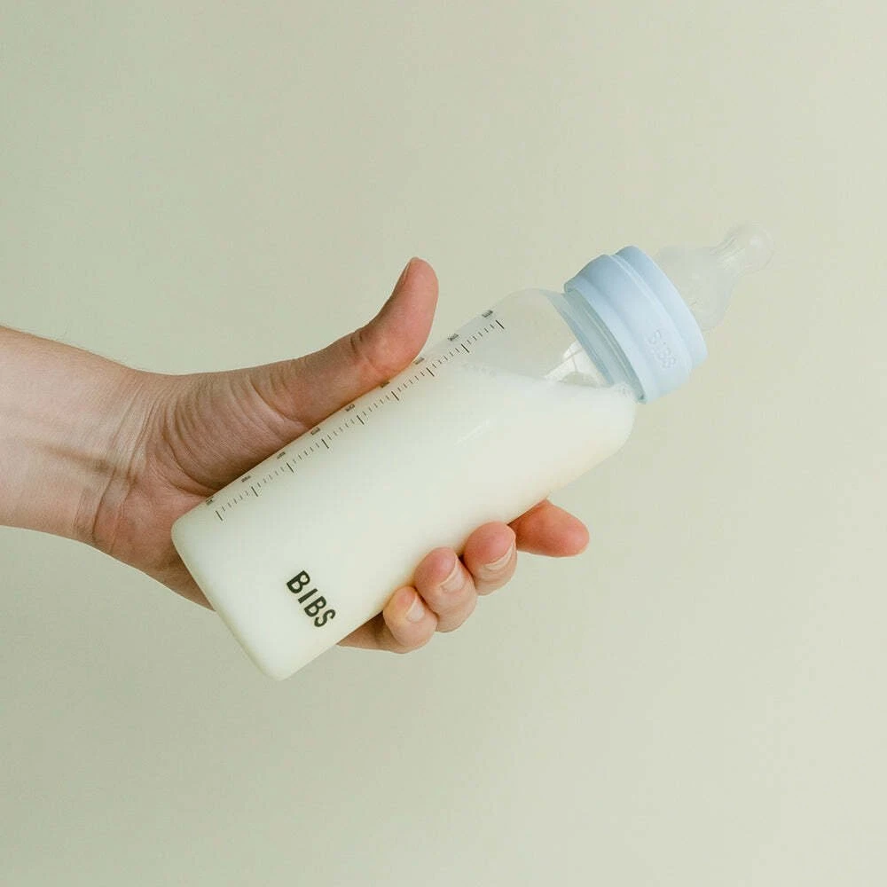 Bibs Buteliukas 270 ML silikon średni przepływ Baby Mėlyna 50171231 (BIB000018)