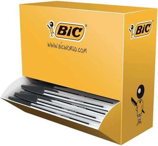 Bic CRISTAL LARGE vienkartinis tušinukas 1,6 mm juoda (BIC774)