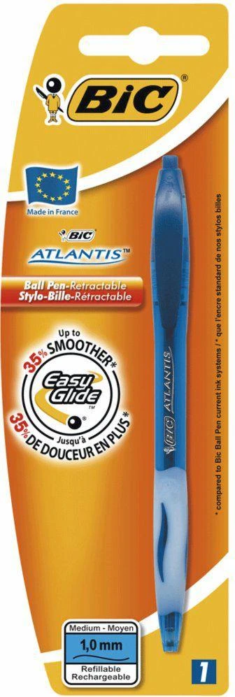 Bic Tušinukas Atlantis Classic 1.0 mm, mėlynas, 1 vnt. 136700