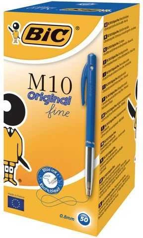 Bic M10 automatinis rašiklis pakuotėje