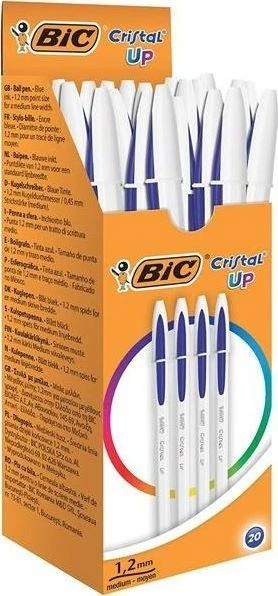 Bic Tušinukas Cristal Bicolor 1,2 mm, mėlynas, pakuotėje 20 vnt 494725