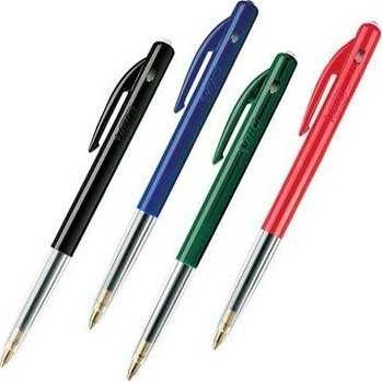 Keturi BIC Clic M10 automatiniai tušinukai