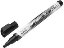 Bic Žymeklis baltai lentai Velleda Liquid Ink 2,2-4,2 mm, juodas, pakuotėje 12 vnt.