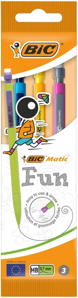Automatiniai pieštukai BIC 880411, HB, 3 vnt.