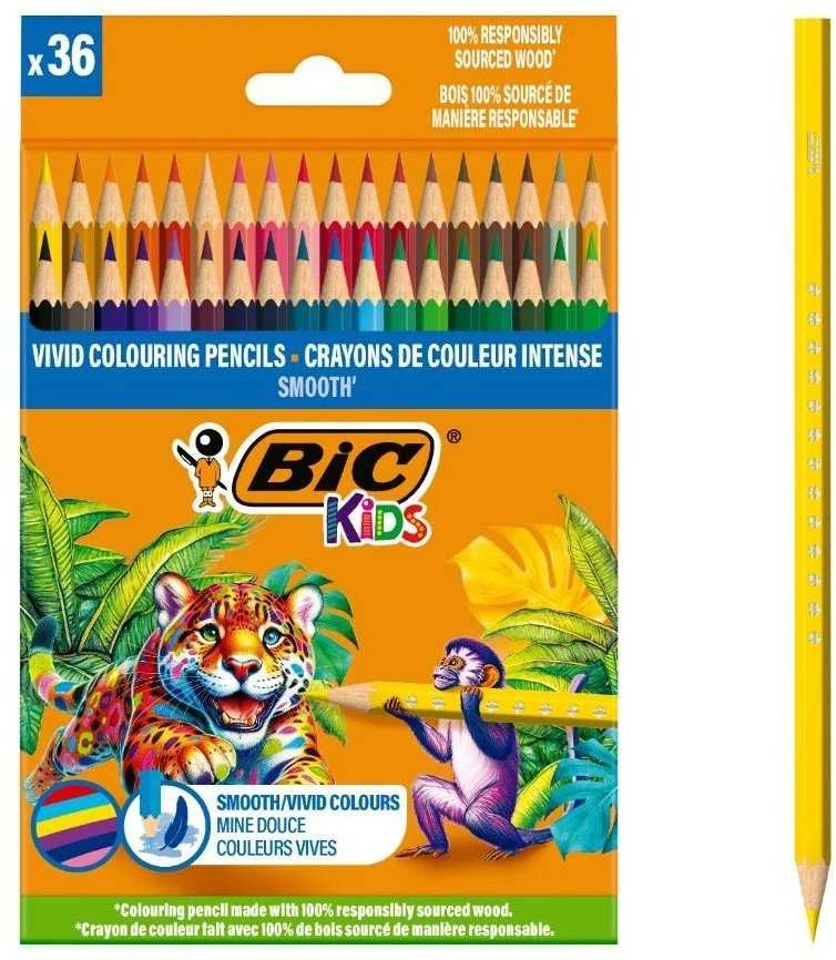 Bic Pieštukai OLO 36 spalvų ECO SMOOTH BC PUD