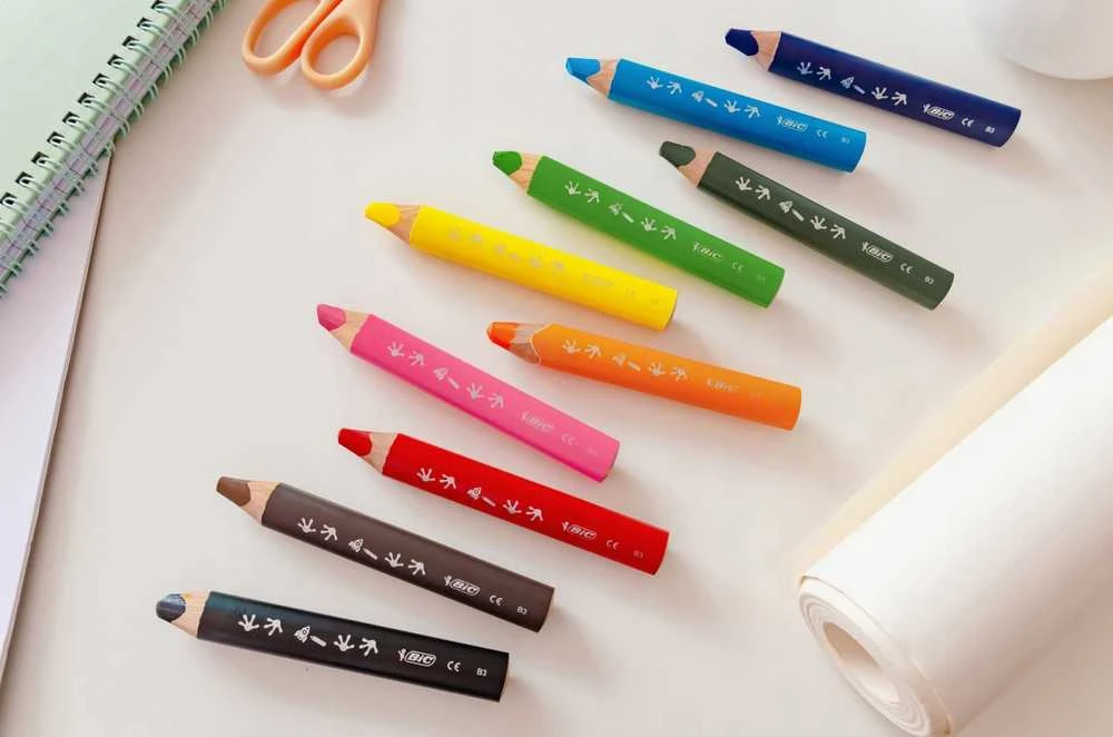 Bic OLO PENCIL 6COL/110 TEMP BC PUD
