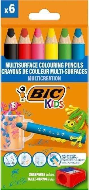 Bic OLO PENCIL 6COL/110 TEMP BC PUD