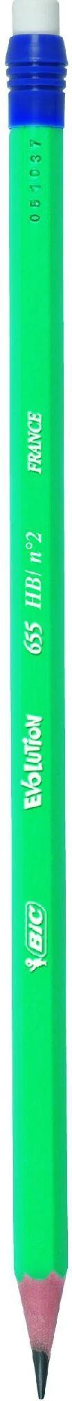 Bic Pieštukai su trintuku Evolution Original HB, 4 vnt. rinkinys 049012