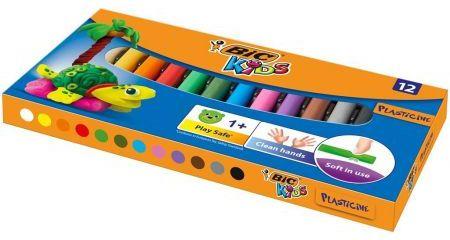 Bic Plastilinas 12 spalvų, 485495
