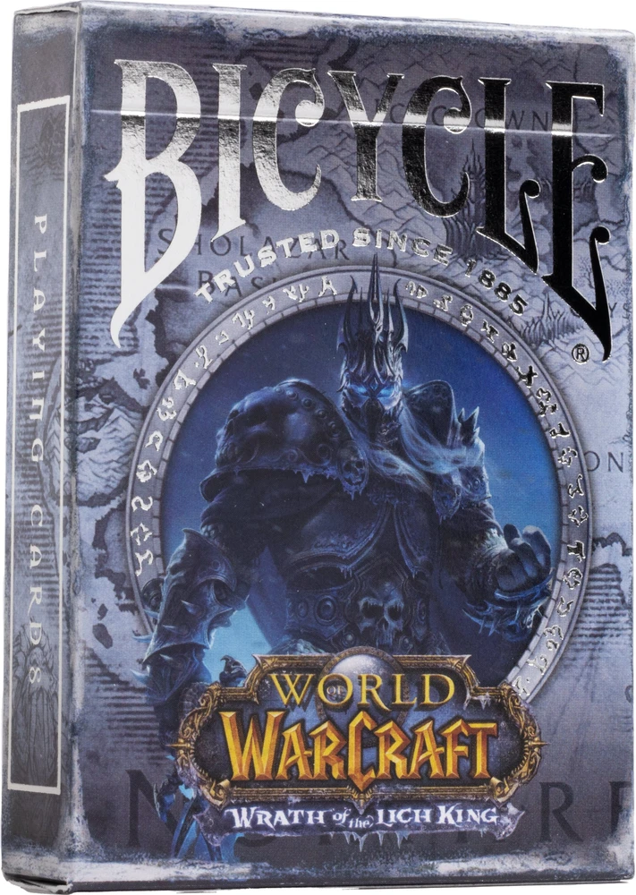 Bicycle World of Warcraft Cards: The Lich King žaidimo kortos