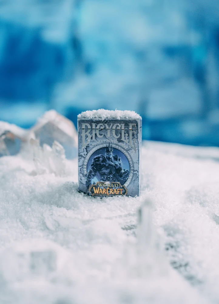 Bicycle World of Warcraft Cards: The Lich King žaidimo kortos