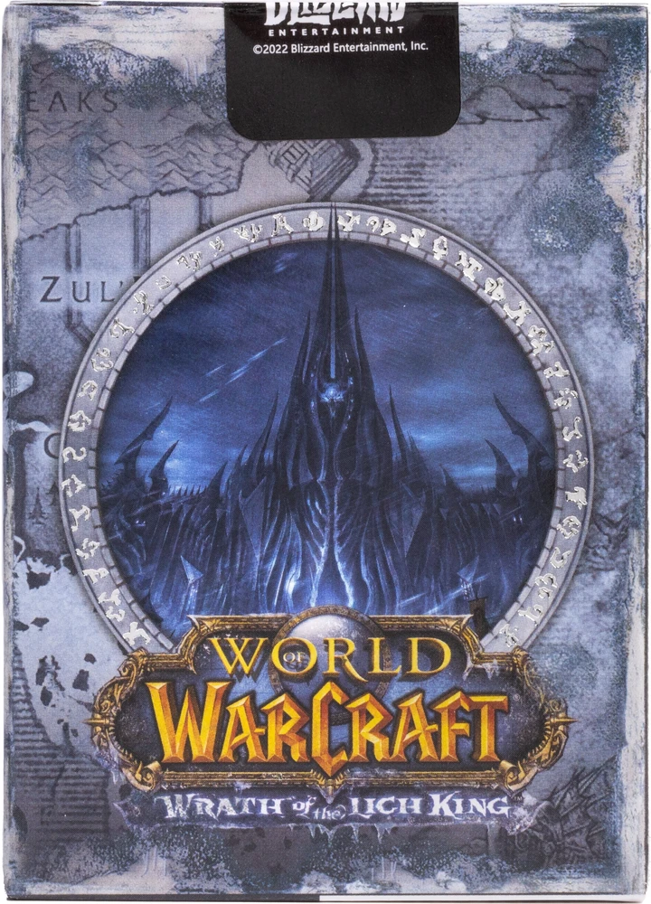 Bicycle World of Warcraft Cards: The Lich King žaidimo kortos