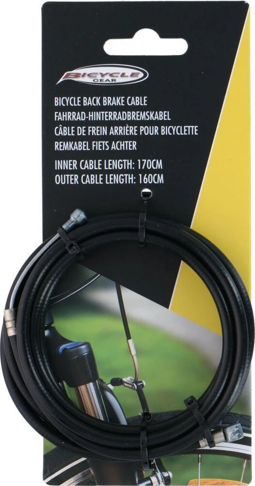 Bicycle Gear Galinis stabdžių lynas su šarvu dviračiui