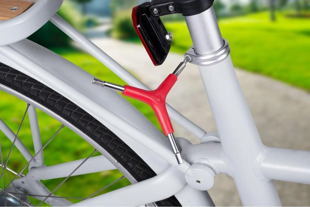 Bicycle Gear Y formos šešiakampis raktas 3 funkcijos