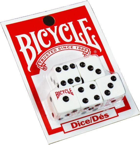 5 Kauliukų Rinkinys Bicycle