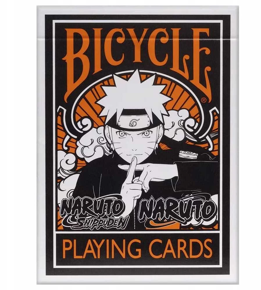Naruto žaidimo kortos – Bicycle, kolekcinė kaladė anime gerbėjams