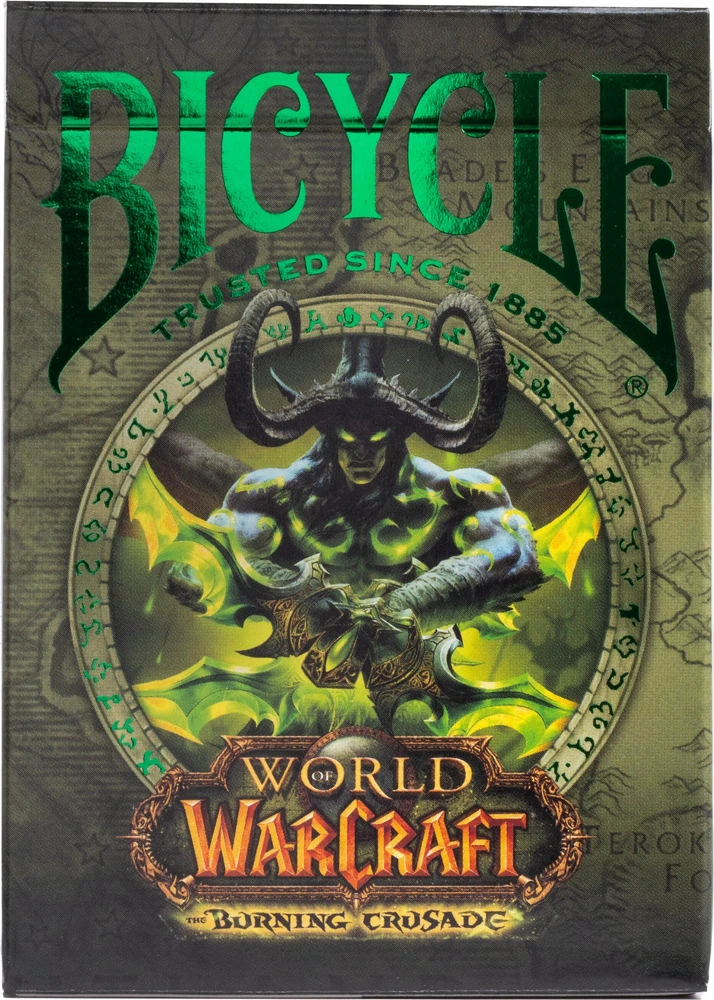 Bicycle World of Warcraft Burning Crusade žaidimo kortos