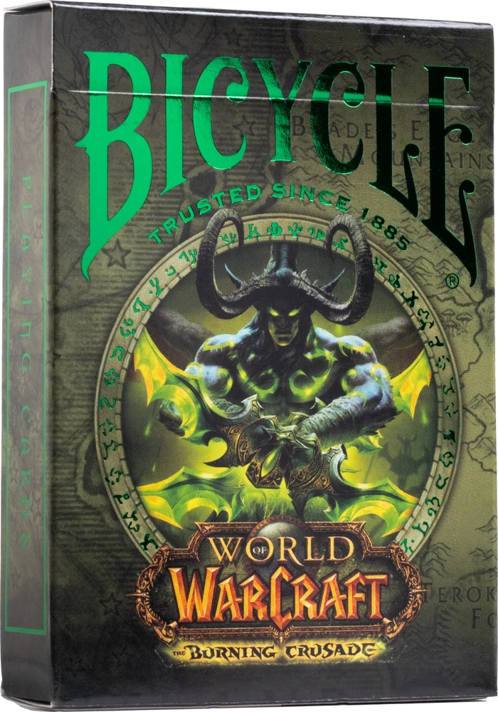Bicycle World of Warcraft Burning Crusade žaidimo kortos