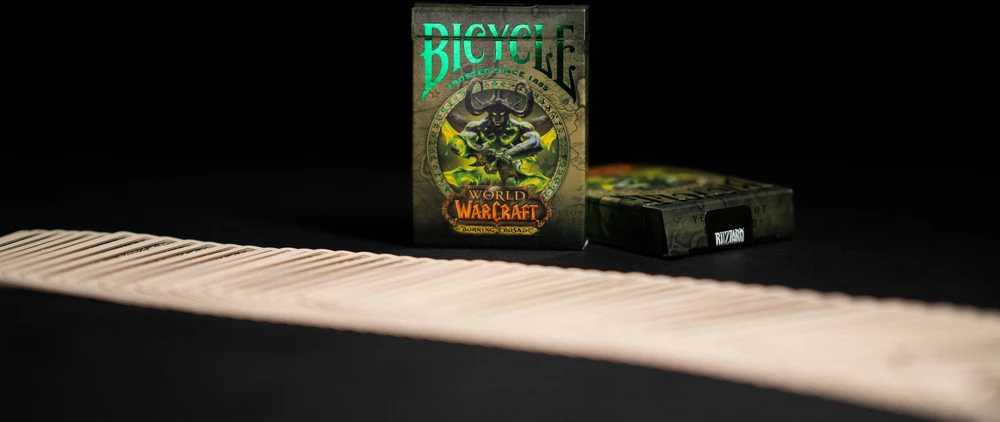 Bicycle World of Warcraft Burning Crusade žaidimo kortos