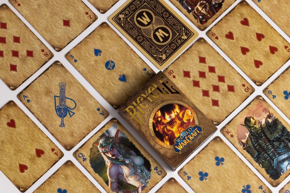 Bicycle Dviratis World of Warcraft Classic žaidimų kortos