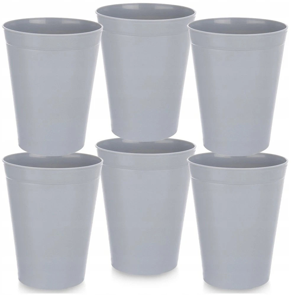 Bidasoa Plastikiniai puodeliai 300 ml 6 vnt.