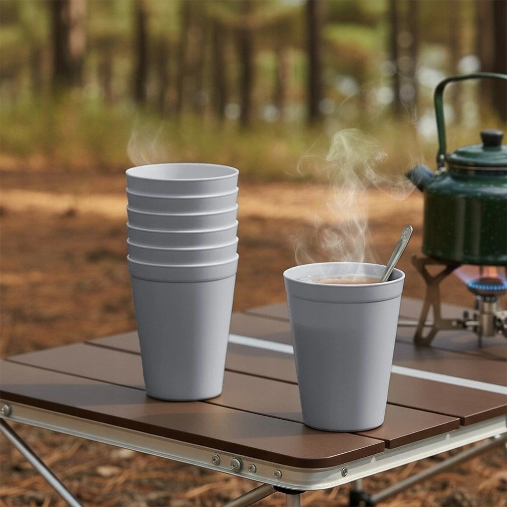 Bidasoa Plastikiniai puodeliai 300 ml 6 vnt.