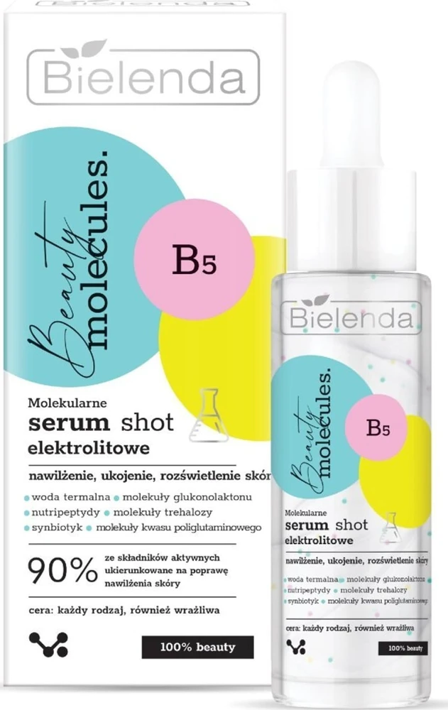 Bielenda Beauty Molecules molekulinio elektrolito serumas shot 30g
