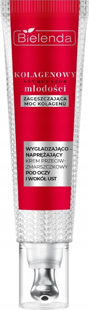 BIELENDA Collagen Youth Stimulator Lyginantis ir stangrinantis kremas nuo raukšlių po akimis ir aplink burną 15 ml