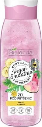 Bielenda Vegan Smoothie dušo želė arbūzas + bananas 400g