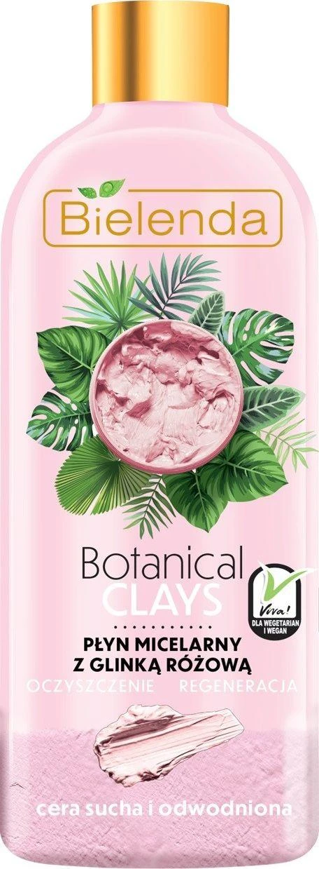 Bielenda Botanical Clays - Rožinė Clay, 500 ml