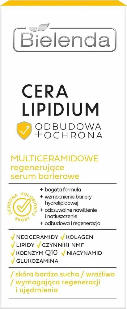 BIELENDA Cera Lipidium Reconstruction + Protection Multiceramide regeneruojantis barjerinis serumas 30 ml