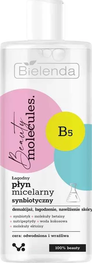 Bielenda Beauty Molecules švelnus sinbiotinis micelinis vanduo 500ml