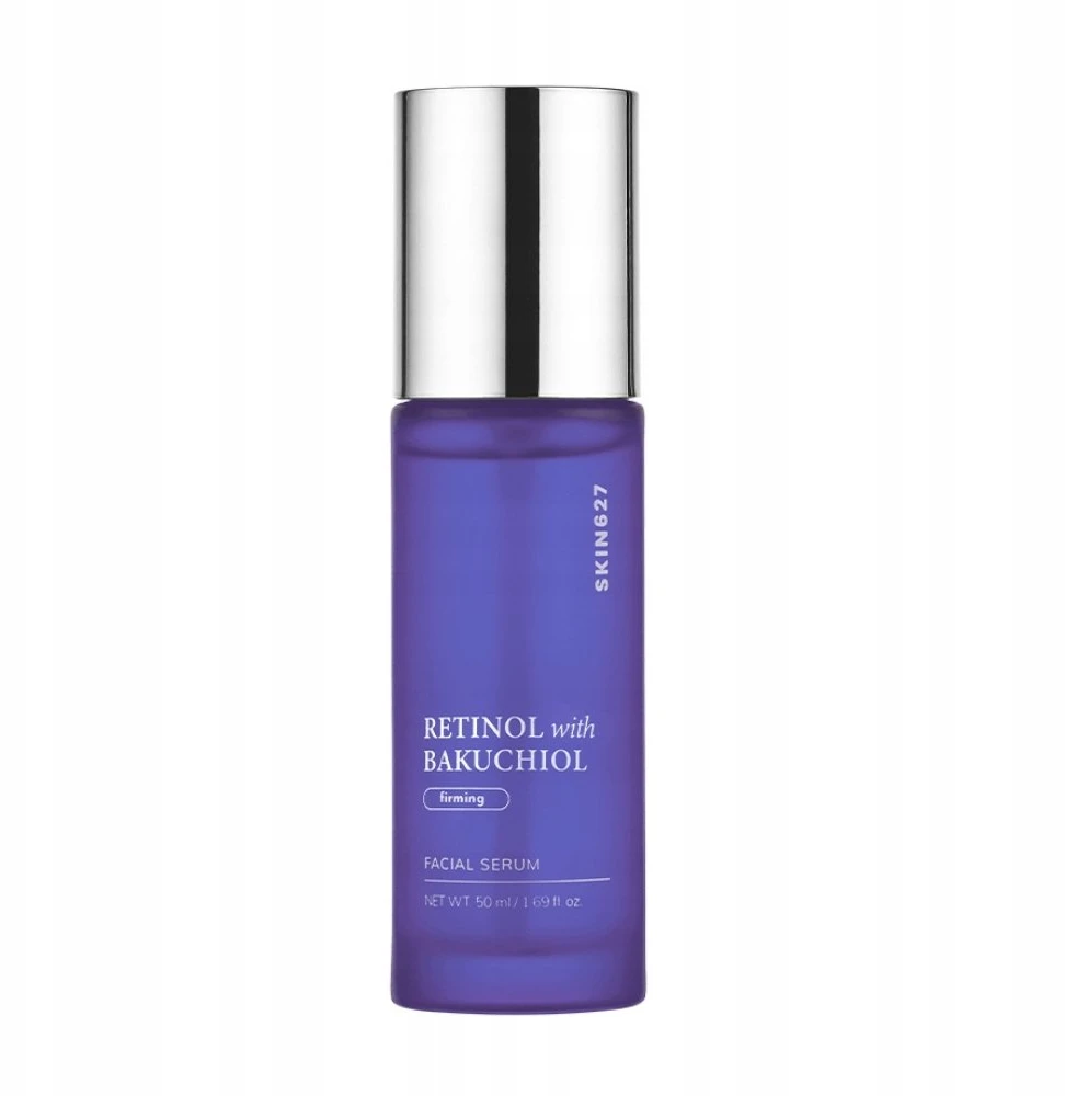 Skin627 Retinolio su bakuchioliu priešraukšlinis veido serumas 50 ml