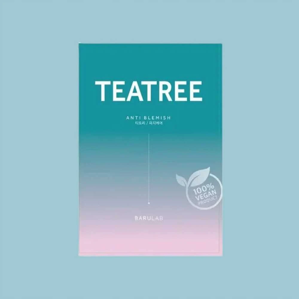 Barulab TeaTree Anti Blemish Face Mask lakštinė veido kaukė nuo spuogų, 23 g