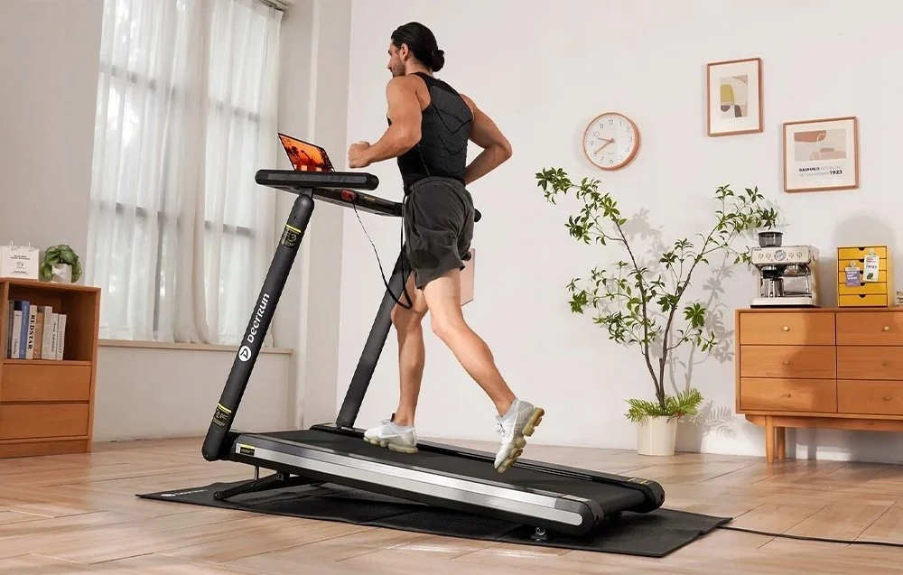 DeerRun X20 Foldable Incline Treadmill (Juodas)