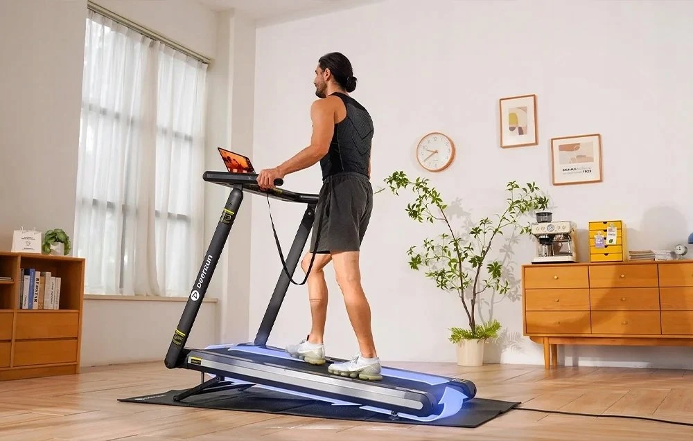 DeerRun X20 Foldable Incline Treadmill (Juodas)