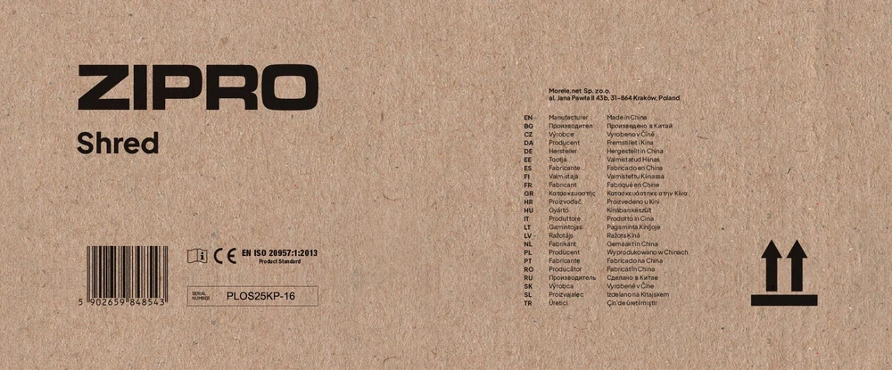 Bieżnia Zipro Shred su dużym nachyleniem 40%